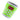 Sweatbands 3D.Dots -Verde Fluo