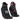 Pro Racing Socks RUN LOW v4.0 Black/Red