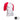 Camiseta On/Off Multisport Blanco/Rojo Manga Corta - Compressport